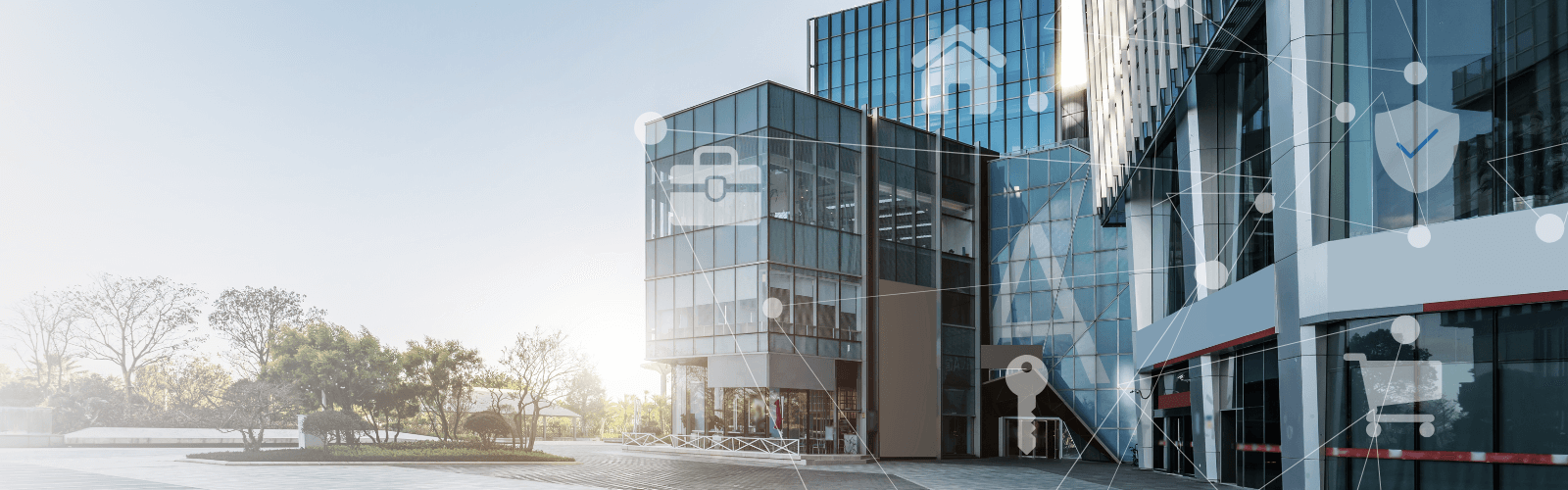 Locking System Multi-Tenant Building: secure & digital | BlueID